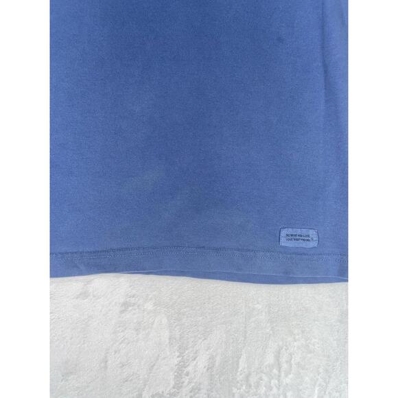 Life Is Good T Shirt M Work From Home Pants Optional S/S Dog XXL Blue Crew Neck - Picture 4 of 10